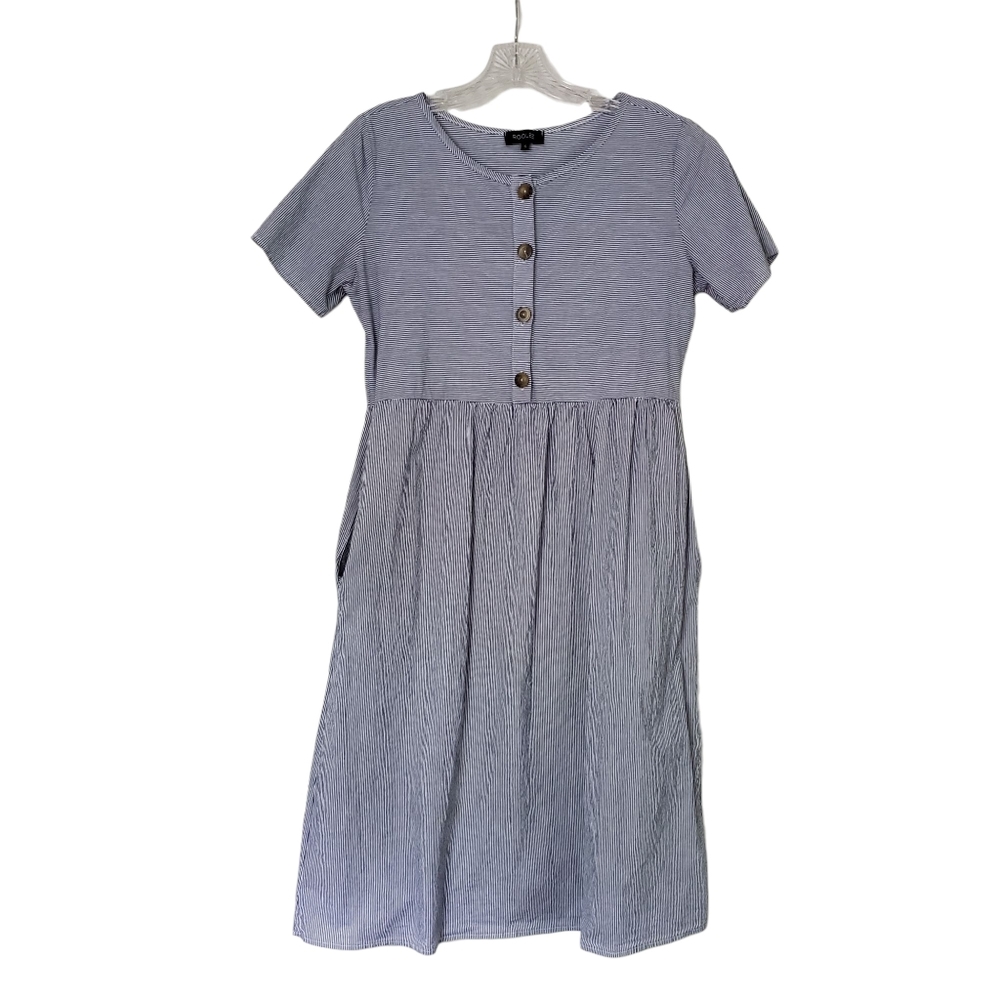 Roolee Blue Midi Dress